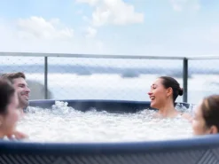 Outdoor Whirlpools|Mspa Frame Whirlpool mit Hydromassage Naval AirJet