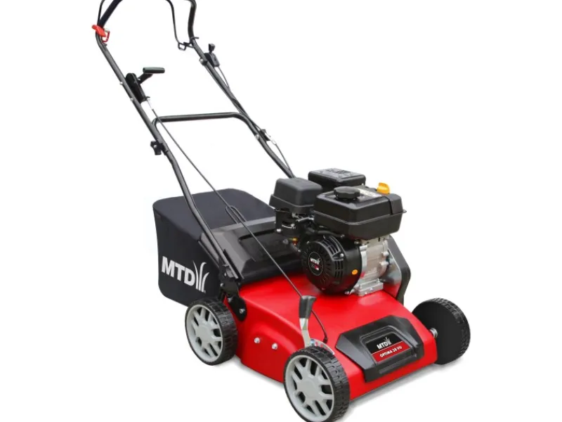 MTD Vertikutierer|Rasenlüfter|Benzin-Vertikutierer Optima 38 VO inkl. Lüfterwelle 3.000 W