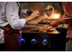 Freistehender Gasgrill mit 6 Brennern und Heckbrenner Black Collection*MyOutDoorKitchen Best