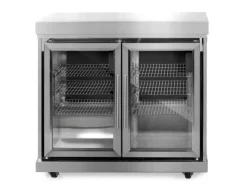 MyOutDoorKitchen Kühlboxen|Outdoorküchen|Zweitüriger Modul-Kühlschrank Stainless Collection