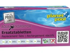 Poolpflege|Nachfülltabletten für Poolwasser-Tester Aqua Inspektor 9 Blister