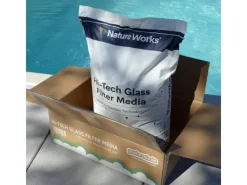 Nature Works Pooltechnik|Einbaupools|Hi-Tech Filterglas 20 kg für Sandfilteranlagen