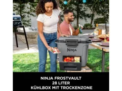 Kühlbox FrostVault FB131EUGY mit Trockenzone Schiefergrau 28 l*Ninja Online