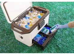 Kühlbox FrostVault FB151EUWH mit Trockenzone Wolkenweiß 47 l*Ninja