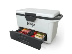 Kühlbox FrostVault FB151EUWH mit Trockenzone Wolkenweiß 47 l*Ninja