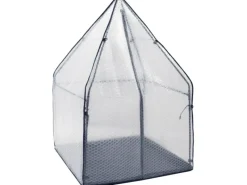 Noor Weitere Gartenhelfer|Überwinterungszelt Iglu L 120 cm x 120 cm x 180 cm Transparent