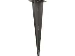 Noor Zubehör Für Sonnenschutz|Bodenhülse Erdspiess Seitenmarkise Exklusiv 115 mm x 115 mm x 465 mm Metall