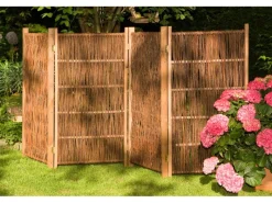 Noor Weitere Gartenmöbel|Balkonsichtschutz|Paravent Weide 120 cm x 240 cm
