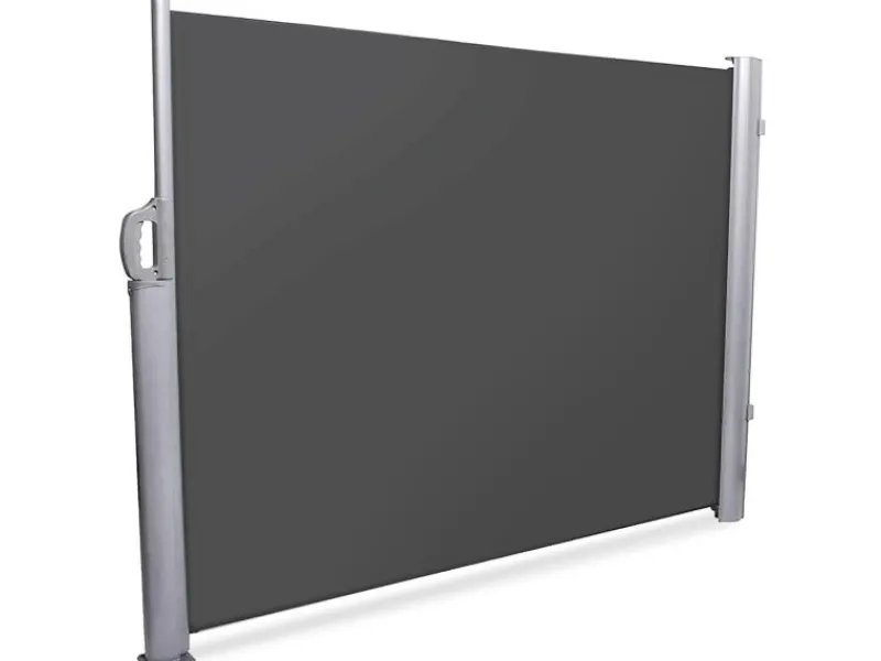 Seitenmarkise Exklusiv 100 cm x 350 cm Anthrazit*Noor Discount