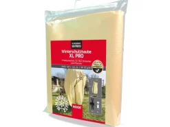 Noor Weitere Gartenhelfer|Gartenvliese|Winterschutzhaube XL Pro mit Reißverschluss und 1 Zugseil 70 g/m² Beige