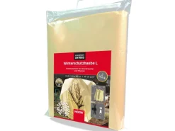 Noor Weitere Gartenhelfer|Winterschutzhaube-Set L mit Reißverschluss und 1 Zugseil 2er Pack Beige