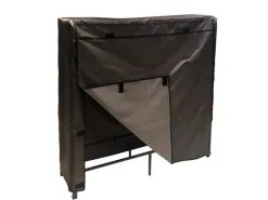 NYVI Kaminholzregale|Kaminholzregal aus Metall Schwarz inkl. Abdeckung