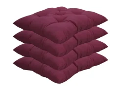 Stuhlkissen für Gartenstühle 38x38 cm 4er Set*NYVI Best