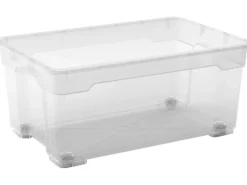 OBI Outdoor-Spielzeug|Allzweckbox Santos L 26 cm x 38 cm x 56,5 cm 40 l Transparent