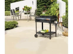 OBI Outdoor Living Holzkohlegrills|OBI Holzkohle-Grillwagen Montreal 113 x 52 x 91 cm