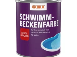 OBI Poolpflege|Schwimmbeckenfarbe seidenglänzend 2,5 l