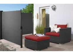 OBI Vertikalmarkise Cordoba 2-seitig je 300 cm x 150 cm Anthrazit*OBI Outdoor Living Discount