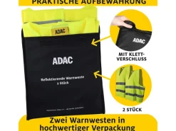 OK Cars Campingzubehör|Warnweste  ADAC 2 Stück Gelb
