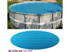 Pool Abdeckung|OK-Living Solarfolie Blau 457 cm
