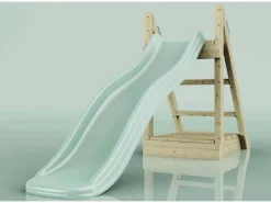 OutdoorToys Outdoor-Spielzeug|Rutsche Leopard 175cm Mintgrün