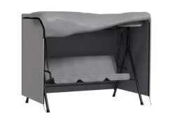 Abdeckung für Schaukel Polyester Grau 205L x 124B x 164H cm*Outsunny Sale