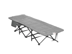 Feldbett mit Becherhalter und Tasche Schwarz*Outsunny Sale