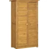 Gartenschrank Tannenholz Natur 87 x 46,5 x 160 cm*Outsunny Best