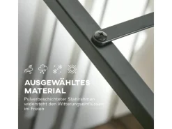 Outsunny Kaminholzregale|Feuerschalen|Kaminholzregal Kaminholzlager Stapelhilfe