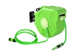 Schlauchtrommel 15+1,5m Automatik Schwenkbar Druckluft Kunststoff*Outsunny Outlet