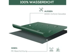 Outsunny Schutzhüllen|Schutzhülle für Gartenmöbel 135 x 135 x 75 cm