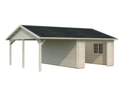 Garage Roger ohne Tor 653 x 550 cm Tauchgrundiert FSC®*Palmako