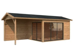 Kinder Palmako Kinder-Gartengeräte|Gartenhaus Amanda Slide 668 x 300 cm FSC®