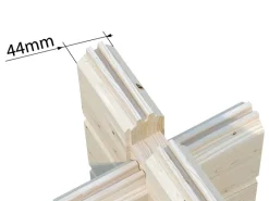 Palmako Outdoor Whirlpools|Gartenhaus Claudia 450 x 330 cm Tauchgrundiert FSC®