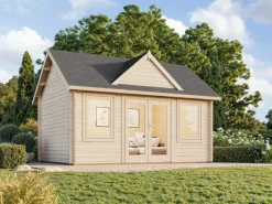 Kinder Palmako Kinder-Gartengeräte|Gartenhaus Claudia 450 x 330 cm Tauchgrundiert FSC®