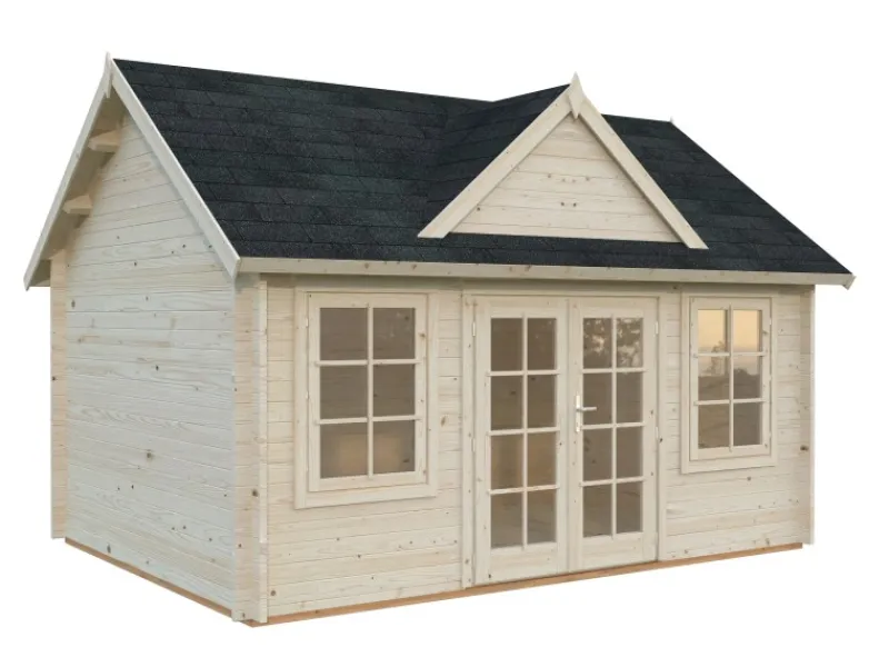 Kinder Palmako Kinder-Gartengeräte|Gartenhaus Claudia 450 x 330 cm Tauchgrundiert FSC®