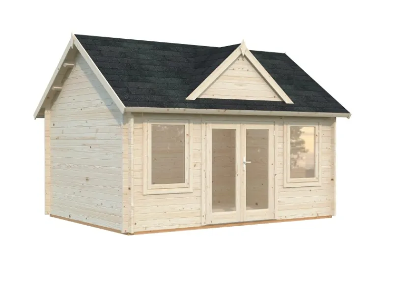 Kinder Palmako Kinder-Gartengeräte|Gartenhaus Claudia 450 x 330 cm Tauchgrundiert FSC®