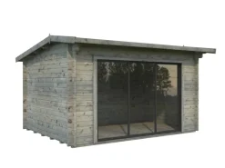 Kinder Palmako Kinder-Gartengeräte|Gartenhaus Ines Slide Tauchgrundiert 390 cm x 300 cm