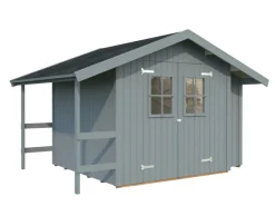 Palmako Laubbläser|Gerätehaus Marcus 233 x 239 cm Lackiert FSC®