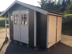 Palmako Laubbläser|Gerätehaus Marcus 233 x 239 cm Lackiert FSC®