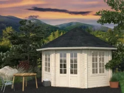 Palmako Gartenlauben|Holz-Pavillon Hanna 421 cm x 222 cm