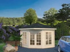 Holz-Pavillon Melanie 217 cm x 280 cm x 280 cm*Palmako New