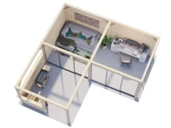 Palmako Gartenlauben|Pavillon Bianca Set223 Slide 588 cm x 588 cm FSC®