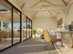 Palmako Gartenlauben|Pavillon Bianca Set223 Slide 588 cm x 588 cm FSC®