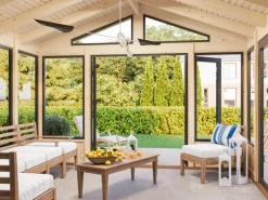 Palmako Gartenlauben|Pavillon Isabella 401 x 401 cm Tauchgrundiert FSC®