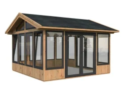 Palmako Gartenlauben|Pavillon Isabella 401 x 401 cm Tauchgrundiert FSC®