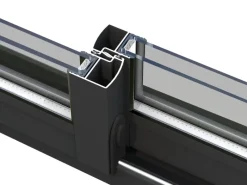 Palmako Gartenlauben|Pavillon Lenna Set 716 Slide Plus 876 x 300 cm Lackiert Weiß FSC®