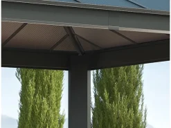 Gartenlauben|Palram - Canopia  Dallas 4.3 x 4.9 GartenPavillon Anthrazit