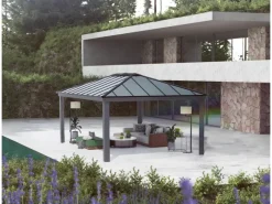 Dallas Garden Gazebo 306,7 cm x 611 cm x 425 cm Anthrazit*Palram - Canopia