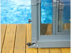 Poolüberdachung Majorca 470 cm x 874 cm Grau*Palram - Canopia Discount