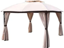 Pavillon Pires Creme 360 cm x 300 cm*Garden Pleasure Hot